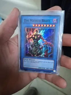 Yugioh! The Masked Beast RP02-EN027 Super Rare 2025 Reprint Near Mint - Image 1