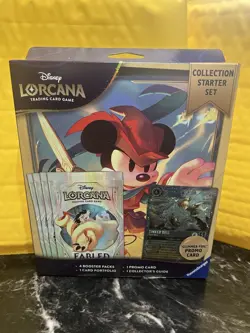 Disney Lorcana The First Chapter Booster Box Sealed, Collection Box, And Promos - Image 2