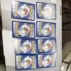 Pokemon TCG 9 Card Lot Holo/Foil English Pikachu V Regirock GX Espeon V - Image 2
