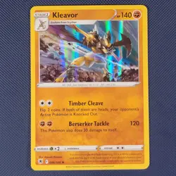Kleavor 086/189 - Astral Radiance - Rare Holo Pokemon Card - NM - Image 1