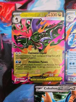Pokemon Chaos Rising EX Lot 5 Card Mega Greninja, Pyroar, Dragalge - Image 2