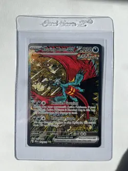 Pokemon TCG Prismatic Evolutions Roaring Moon EX Card 162/131 Sir - Image 1