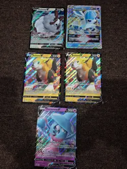 5 Jumbo Pokemon Card Lot - Image 1