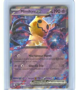 Miscellaneous Cards & Products #069/159 Mimikyu ex (Journey Together Stamped) - Image 1