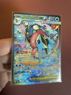 Mega Greninja EX Full Art Holo Stage 2 HP 350 Pokemon TCG Card - Image 2