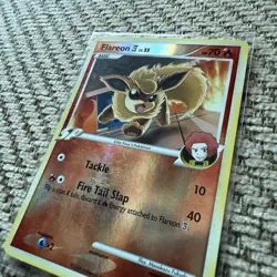 Flareon E4 (60/111) - Rising Rivals, SP Holo, 2009 Pokemon Card - Image 4