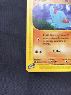 Pokemon Cards: Aquapolis Common: Phanpy 100/147 - Image 5