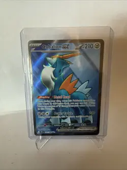 Pokemon Cobalion ex 103/086 CRI EN Full Art Ultra Rare Holo Pokemon Card - Image 1