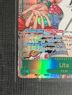 Uta MANGA EB03-061 Secret Rare Holo Character Card One Piece Heroines (NM) - Image 3