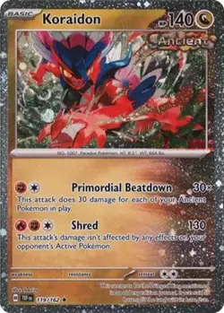 Koraidon - (Cosmos Holo) Rare Holo Miscellaneous Cards & Products 119/162 NM - Image 1