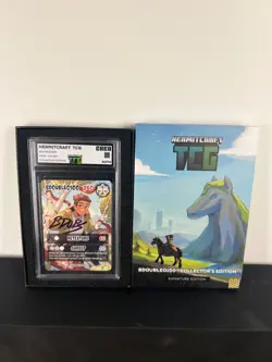 Bdoubleo100 Collector's Edition Signed Card - Hermitcraft TCG - Image 1