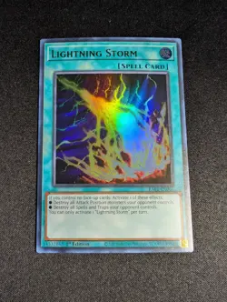 Yugioh - Lightning Storm RA01-EN061 1st Edition Ultra Rare NM - Image 1
