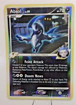 Pokemon TCG Absol Supreme Victors 1/147 Reverse Holo Rare Card - Image 1