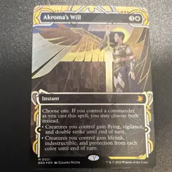 Akroma's Will (Alt Art) Strixhaven Mystical Archive Foil [White Mythic English] - Image 1