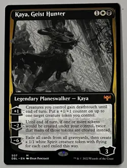 MTG Innistrad: Double Feature Kaya Legendary Planeswalker MYTHIC REGULAR #507 - Image 1