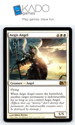 Magic 2012 (M12) #1 Aegis Angel - Image 1
