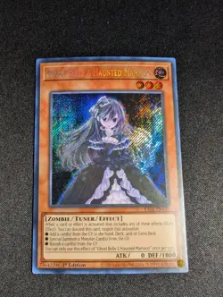 Yugioh - Ghost Belle & Haunted Mansion RA01-EN011 1st Edition Secret Rare NM - Image 1