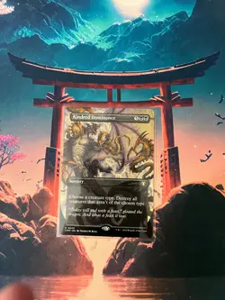 Kindred Dominance (Borderless) - Commander Masters MTG Regular NM - Image 1