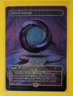 FABLED PASSAGE - Galaxy Foil - Secret Lair - MTG Rare #471 - Totally Spaced Out - Image 1