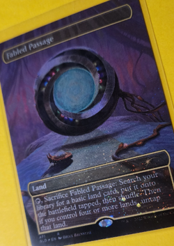 FABLED PASSAGE - Galaxy Foil - Secret Lair - MTG Rare #471 - Totally Spaced Out - Image 2