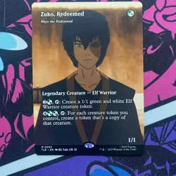 Zuko, Redeemed - Rhys the Redeemed (Borderless) Avatar Magic: The Gathering NM - Image 1