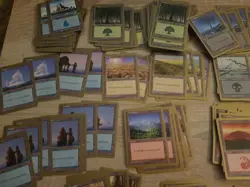 Mtg GOLDBOARDER BASIC Land Collection, Magic Premodern Karten Sammlung - Image 3