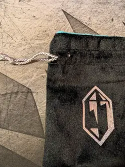 Magic the Gathering x Final Fantasy Promo Velvet Dice Bag - Never Used - Image 2