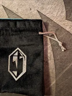 Magic the Gathering x Final Fantasy Promo Velvet Dice Bag - Never Used - Image 3