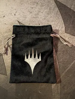 Magic the Gathering x Final Fantasy Promo Velvet Dice Bag - Never Used - Image 4