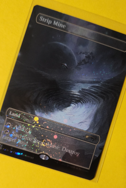 STRIP MINE - Galaxy Foil - Secret Lair - MTG Rare #472 - Magic: The Gathering - Image 2