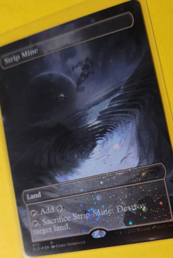 STRIP MINE - Galaxy Foil - Secret Lair - MTG Rare #472 - Magic: The Gathering - Image 3