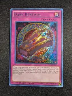 Yugioh - Dark Renewal YGLD-ENB00 Limited Edition Secret Rare NM - Image 1