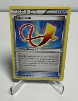 Focus Sash 91/111 Furious Fists Pokemon Card NM - Image 1