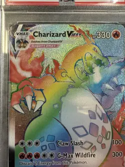 Pokemon TCG Charizard VMAX Champions Path Holo Card 074/073 Secret Rare - Image 5