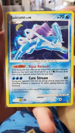 Suicune - (Cracked Ice Holo) 019/132 Miscellaneous Cards & Products Holo - Image 1
