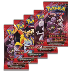 Pokemon Cards - Scarlet & Violet: Destined Rivals - BOOSTER PACKS [6 Pack Lot] - Image 1