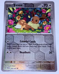 Eevee 50/64 Reverse Holo | Shrouded Fable | Pokemon Card - Image 1