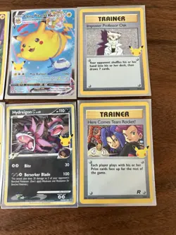 Pokemon TCG Celebrations Lot! 25th Anniversary Pikachu Claydol Trainers 8 Card - Image 3