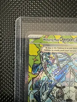 Pokemon TCG Wellspring Mask Ogerpon EX Prismatic Evolutions Card 152/131 Sir - Image 2