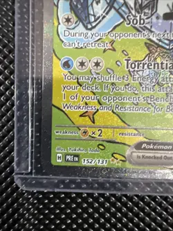 Pokemon TCG Wellspring Mask Ogerpon EX Prismatic Evolutions Card 152/131 Sir - Image 5