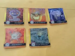 1999 Pokemon Action Flipz Premier Edition Cards Lot of 5 CARDS NM - Image 1