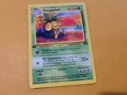 POKEMON 1st Edition Exeggutor 35/64 Jungle Set Non Holo Card CARD FRESH NMMT - Image 1