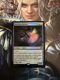 Quantum Riddler Foil MTG Edge of Eternities Card NM Magic Foil - Image 1