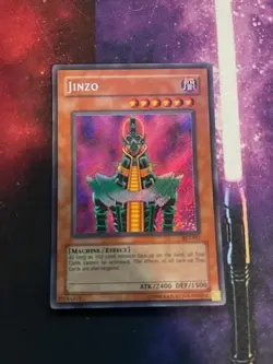 Yu-Gi-Oh! TCG - 2003 Collectors Tin - Jinzo - BPT-011 Holo Secret Rare Card - Image 1