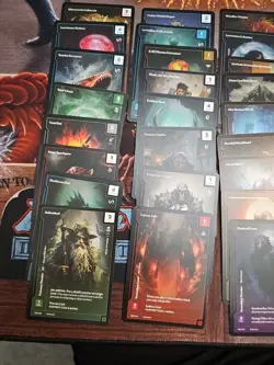 2025 Wonders of The First Existence (Lot Of 30+) Cards Collector Foils 1st Ed - Image 4