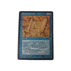 MTG Magic the Gathering Card LP - Merchant Scroll Homelands - Image 1