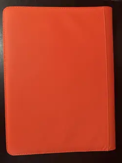 KUOOKING 1024 Pockets Trading Card Binder, 16 Pockets on Each Page (Orange) - Image 2