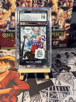 CGC 10 Yamato Don!! Card- 1st Anniversary One Piece Promotion Card English - Image 1