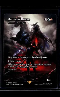MTG Magic The Gathering FCA FF Through The Ages Showcase #56 Barnabas Tharmr - Image 1
