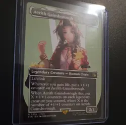 Aerith Gainsborough (Borderless) Final Fantasy Regular NM MTG - Image 3